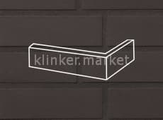 Клинкерная плитка угловая (2640) 330 graphit Stroeher 240x115x71/11 мм