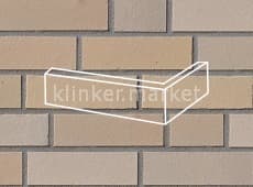 Клинкерная плитка угловая Elmshorn Ockergrau ABC Klinkergruppe 240x115x71/10 мм