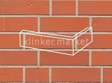 Клинкерная плитка угловая клееная Finkenwerder ABC Klinkergruppe 240x115x71/10 мм