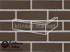 Клинкерная плитка угловая (W500NF14) 500 geo liso Feldhaus Klinker 240x115x71/14 мм