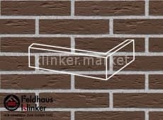 Клинкерная плитка угловая (W540DF9) 540 geo senso Feldhaus Klinker 240x115x52/9 мм
