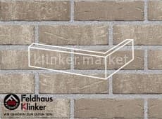 Клинкерная плитка угловая (W682NF14) 682 sintra argo blanco Feldhaus Klinker 240x115x71/14 мм