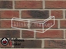 Клинкерная плитка угловая (W685WDF14) 685 sintra carmesi nelino Feldhaus Klinker 215x115x65/14 мм