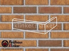 Клинкерная плитка угловая (W686WDF14) 686 sintra ardor calino Feldhaus Klinker 215x115x65/14 мм