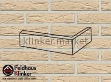 Клинкерная плитка угловая (W691DF17) 691 sintra perla Feldhaus Klinker 240x115x52/17 мм