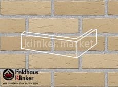 Клинкерная плитка угловая (W692NF14) 692 sintra crema Feldhaus Klinker 240x115x71/14 мм