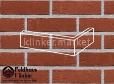 Клинкерная плитка угловая (W694NF14) 694 sintra carmesi Feldhaus Klinker 240x115x71/14 мм