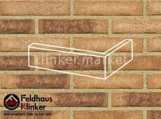 Клинкерная плитка угловая (W695DF17) 695 sintra sabioso ocasa Feldhaus Klinker 240x115x52/17 мм