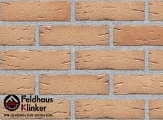 Клинкерная плитка фасадная (R696NF14) 696 sintra crema duna Feldhaus Klinker 240x71/14 мм