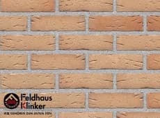 Клинкерная плитка фасадная (R696WDF14) 696 sintra crema duna Feldhaus Klinker 215x65/14 мм