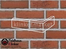 Клинкерная плитка угловая (W698NF14) 698 sintra terracotta bario Feldhaus Klinker 240x115x71/14 мм