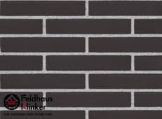 Клинкерная плитка фасадная (R700LDF14) 700 anthracit liso Feldhaus Klinker 290x52/14 мм