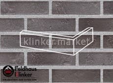 Клинкерная плитка угловая (W720NF14) 720 accudo cerasi ferrum Feldhaus Klinker 240x115x71/14 мм