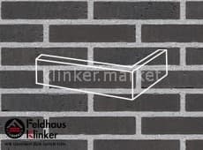 Клинкерная плитка угловая (W736DF14) 736 vascu vulcano petino Feldhaus Klinker 240x115x52/14 мм