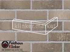 Клинкерная плитка угловая (W764NF14) 764 vascu argo rotado Feldhaus Klinker 240x115x71/14 мм