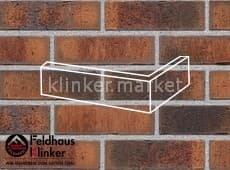 Клинкерная плитка угловая (W767NF14) 767 vascu terracotta locata Feldhaus Klinker 240x115x71/14 мм