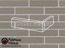 Клинкерная плитка угловая (W800DF9) 800 argo liso Feldhaus Klinker 240x115x52/9 мм