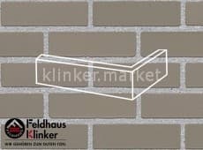 Клинкерная плитка угловая (W800NF14) 800 argo liso Feldhaus Klinker 240x115x71/14 мм