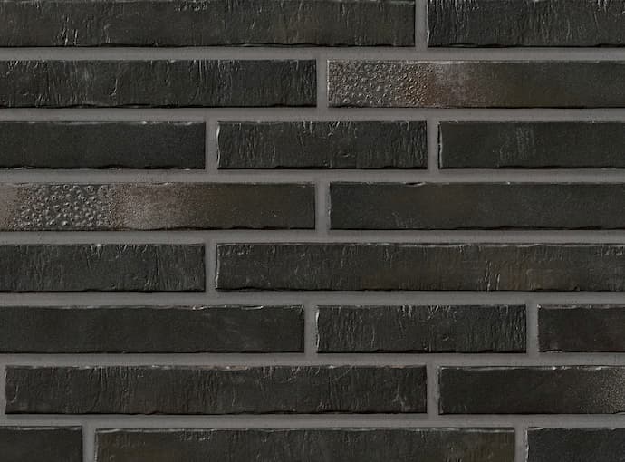 Клинкерная плитка фасадная ригель (2452) Glanzstucke N 6 Stroeher 440x52/14 мм