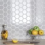    small Hexagon Glossy Grey Starmosaic